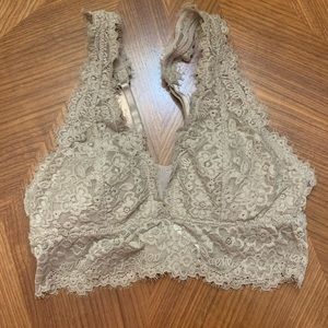 Tan Aerie XS bralette